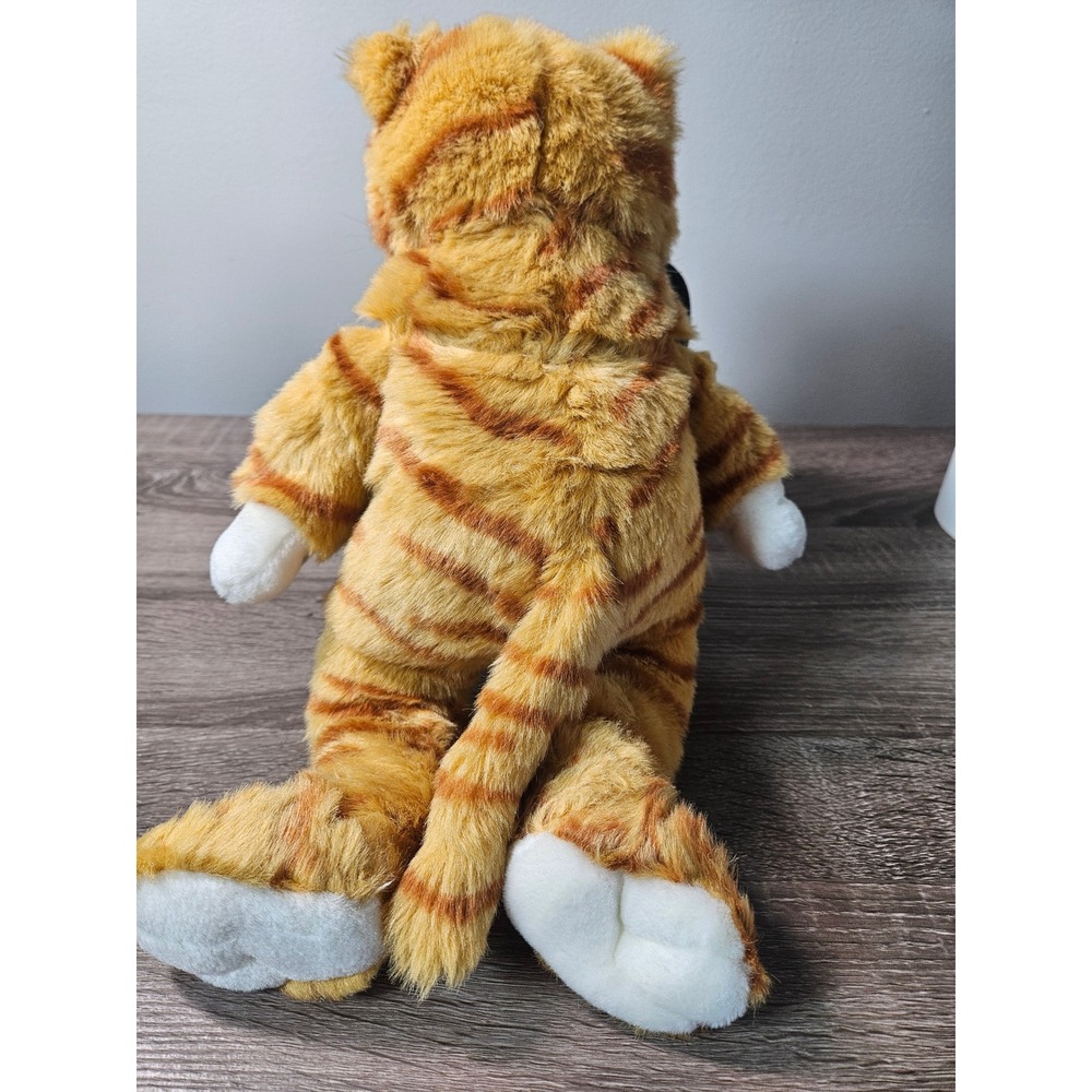 Build A Bear Workshop Floppy Kitty Orange Tabby Cat Plush Stuffed Animal 17" - Picture 2 of 5